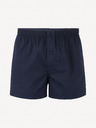 Celio Tmavomodré pánske šortky Celio Jiwosolid