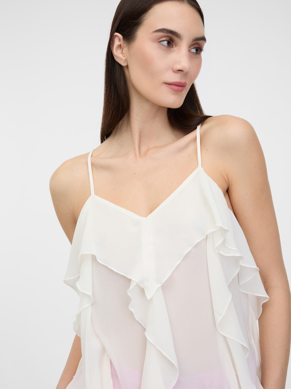 Orsay Biely dámsky top ORSAY