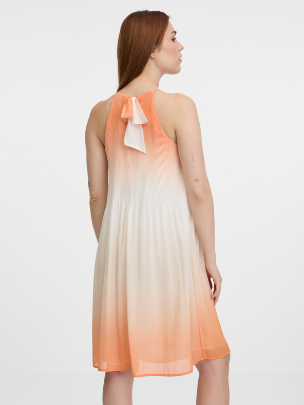 Orsay Oranžové dámske šaty ku kolenám ORSAY