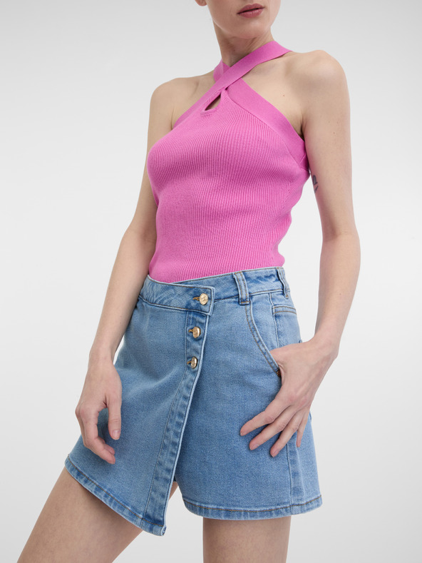 Orsay Svetlomodré dámske džínsové kraťasy ORSAY