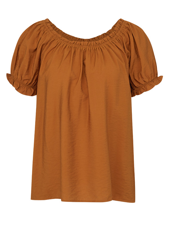 Orsay Hnedá dámska blúzka ORSAY