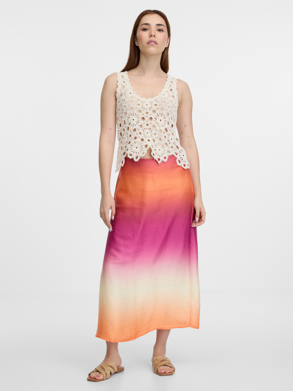 Orsay Krémový dámsky háčkovaný top ORSAY