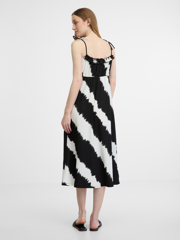 Orsay Čierno-biele dámske šaty ORSAY