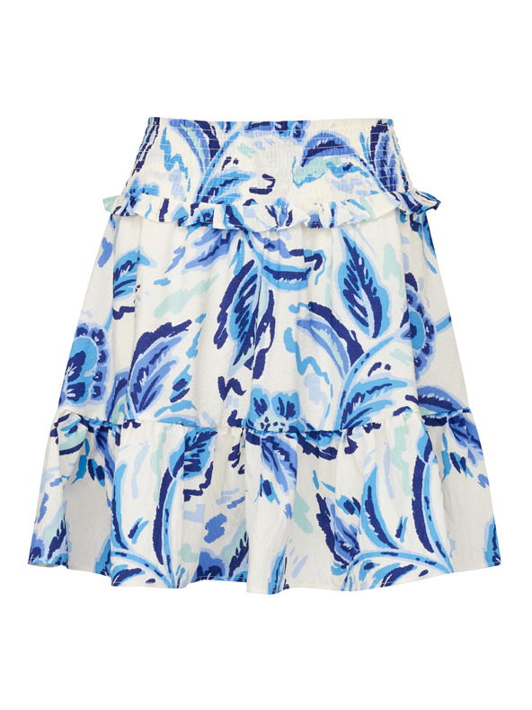 Orsay Modrá dámska kvetovaná sukňa ORSAY