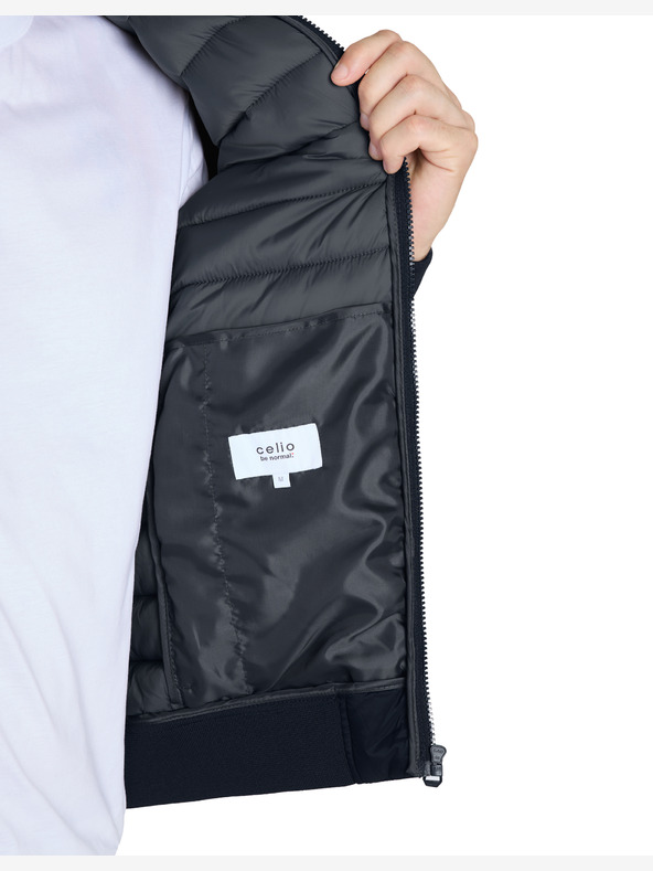 Celio Tmavomodrá pánska bunda Celio Janime