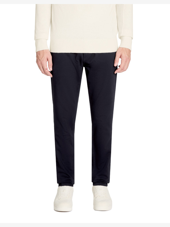 Celio Tmavomodré pánske slim nohavice Celio Juvestsl 30