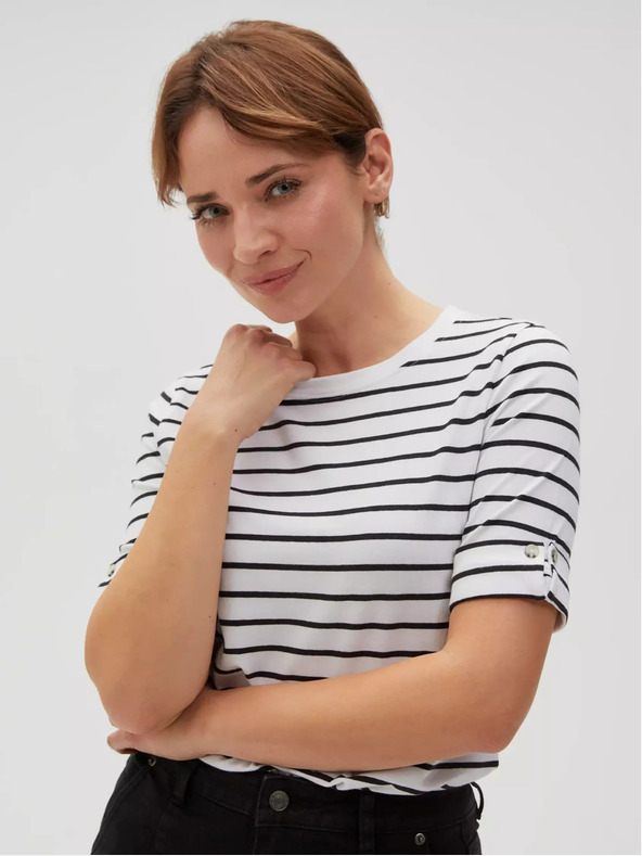 Moodo Dámske pruhované tričko Moodo