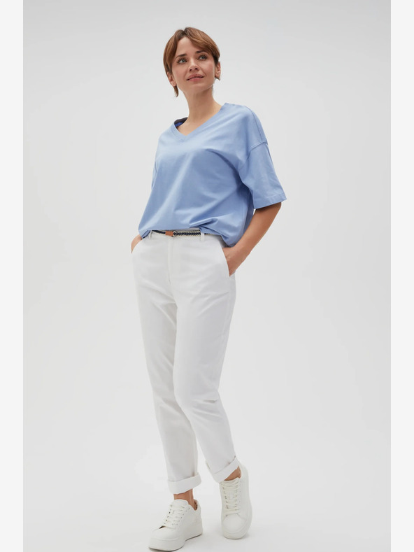 Moodo Svetlomodré dámske tričko Moodo