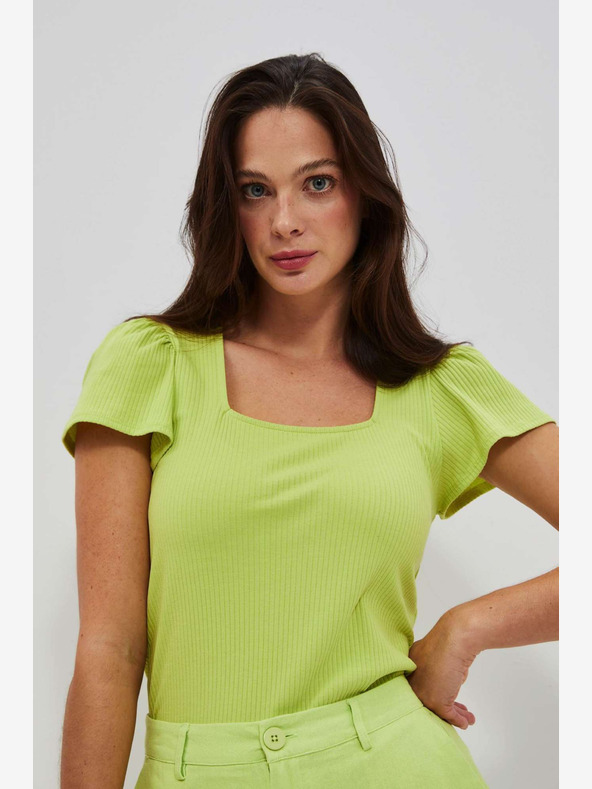 Moodo Svetlozelená košeľa Moodo