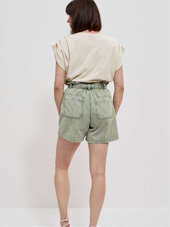 Moodo Krémové dámske tričko Moodo