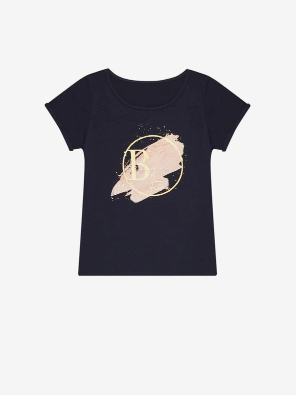 Moodo Tmavomodré dámske tričko Moodo