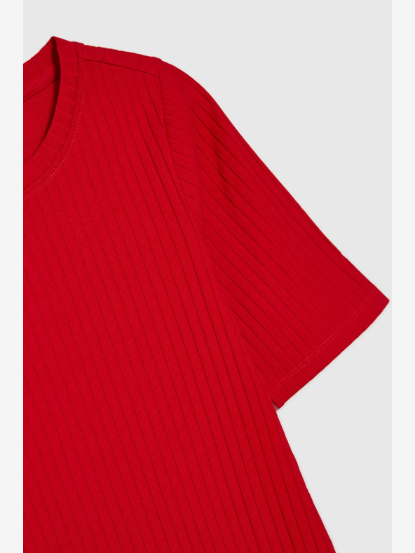 Moodo Červené dámske tričko Moodo