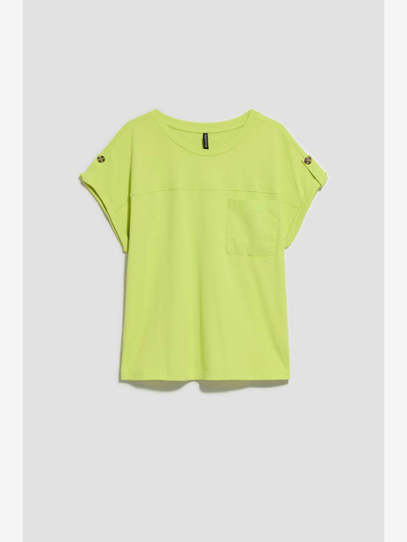 Moodo Svetlozelená košeľa Moodo