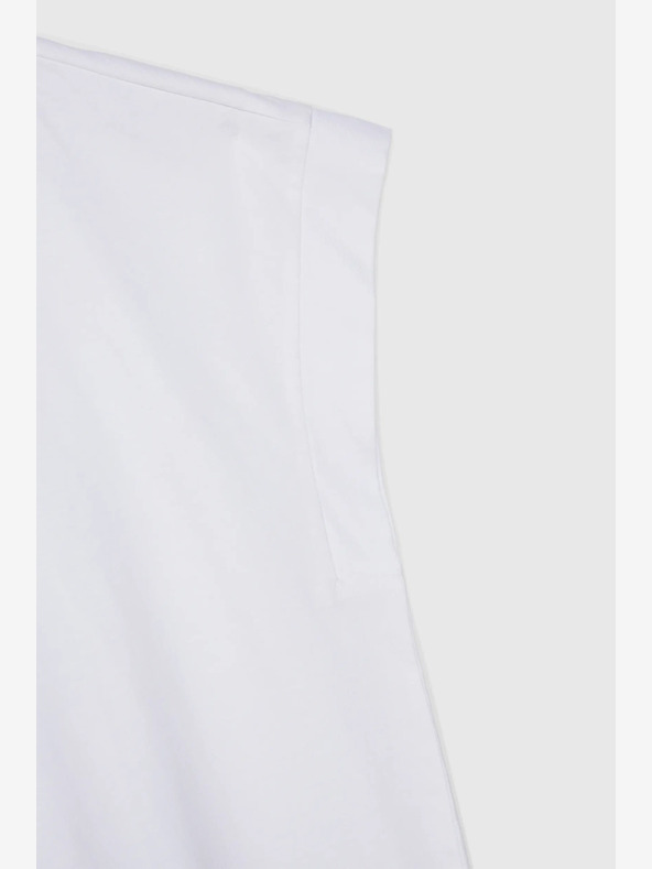 Moodo Biele dámske tričko Moodo