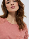 Moodo Ružové dámske tričko Moodo