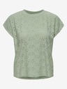 ONLY Svetlozelené dámske tričko JEDINE