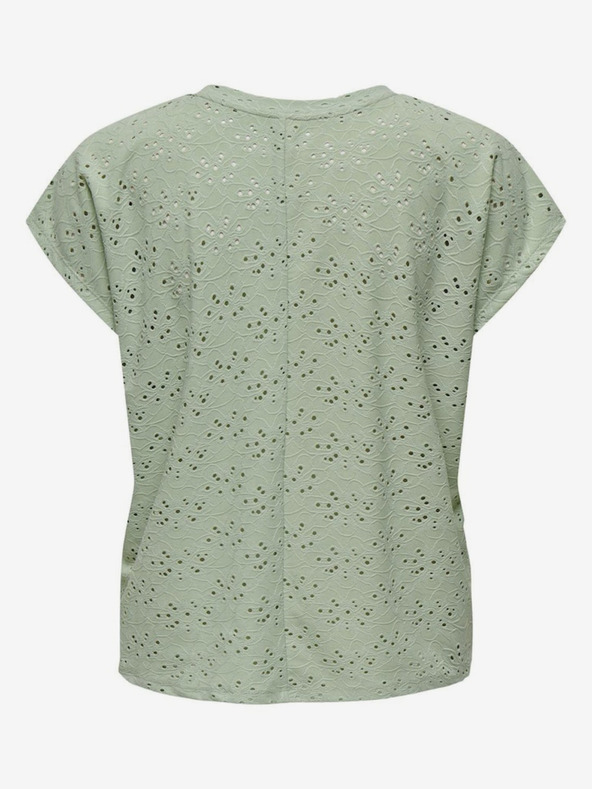 ONLY Svetlozelené dámske tričko JEDINE