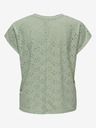ONLY Svetlozelené dámske tričko JEDINE