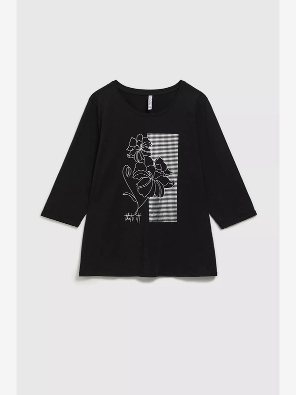 Moodo Moodo Dámske tričko s dlhým rukávom