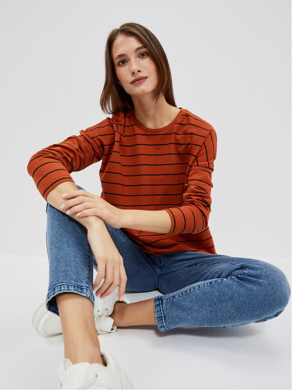 Moodo Dámske tričko s dlhým rukávom Moodo