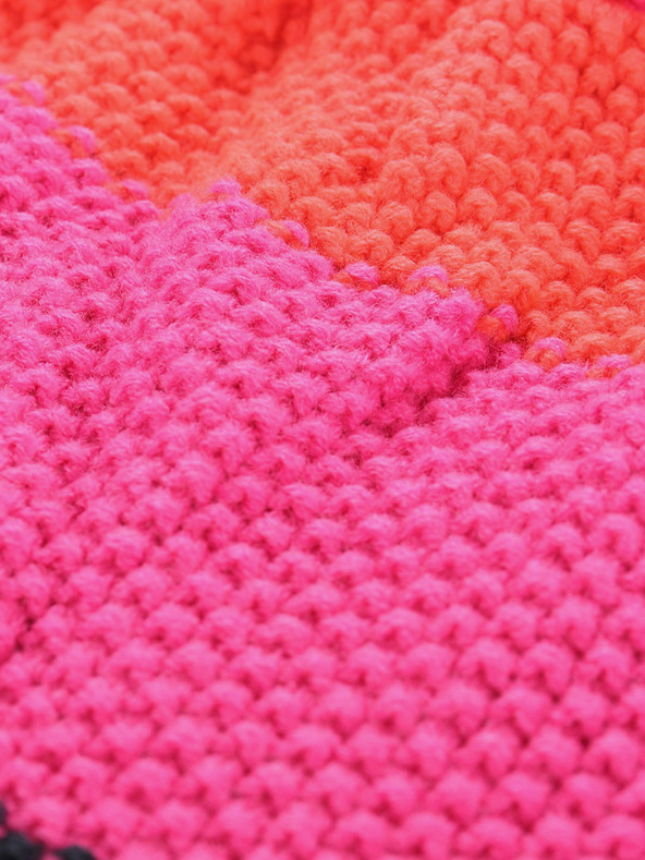 ALPINE PRO Tmavoružová dámska čiapka ALPINE PRO Delore