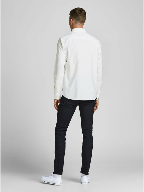 Jack & Jones Biela košeľa Jack & Jones Blubrook
