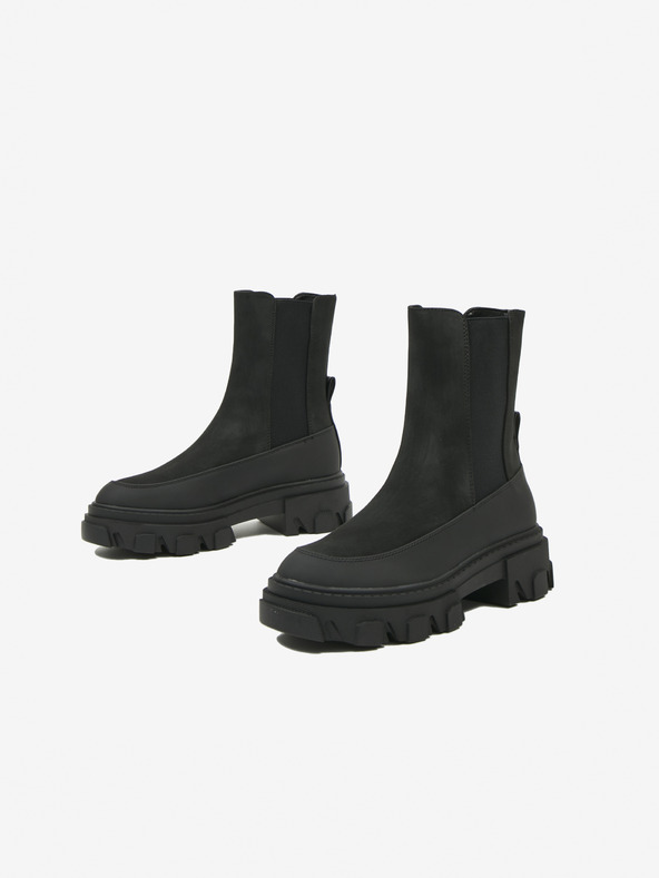 ONLY Čierne dámske členkové topánky ONLY Tola