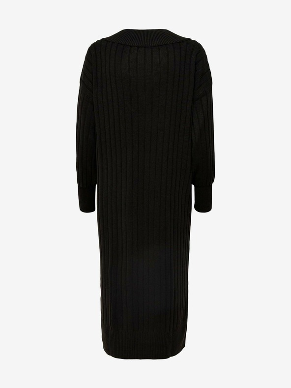 ONLY Čierny sveter midi ONLY New Tessa
