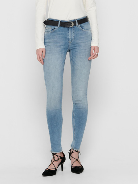 ONLY Svetlomodré skinny fit džínsy ONLY Blush