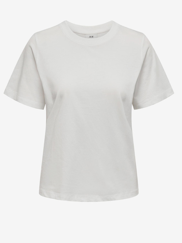 Jacqueline de Yong Biele dámske základné tričko JDY Pisa