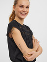 Vero Moda Čierna dámska blúzka VERO MODA Debbie
