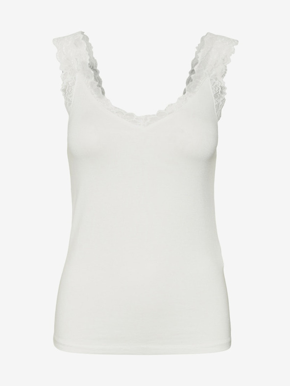 Vero Moda Biele dámske tielko Vero Moda Rosa