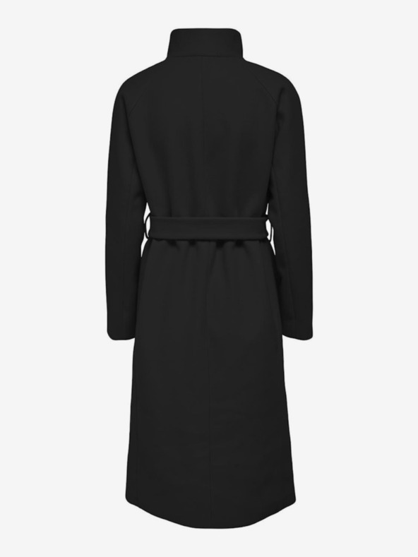 ONLY Čierny dámsky kabát ONLY Emma