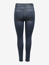ONLY Tmavomodré dámske skinny džínsy ONLY Mila