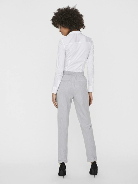 Vero Moda Šedé nohavice VERO MODA Maya