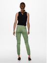 ONLY Svetlozelené skinny fit džínsy ONLY Missouri
