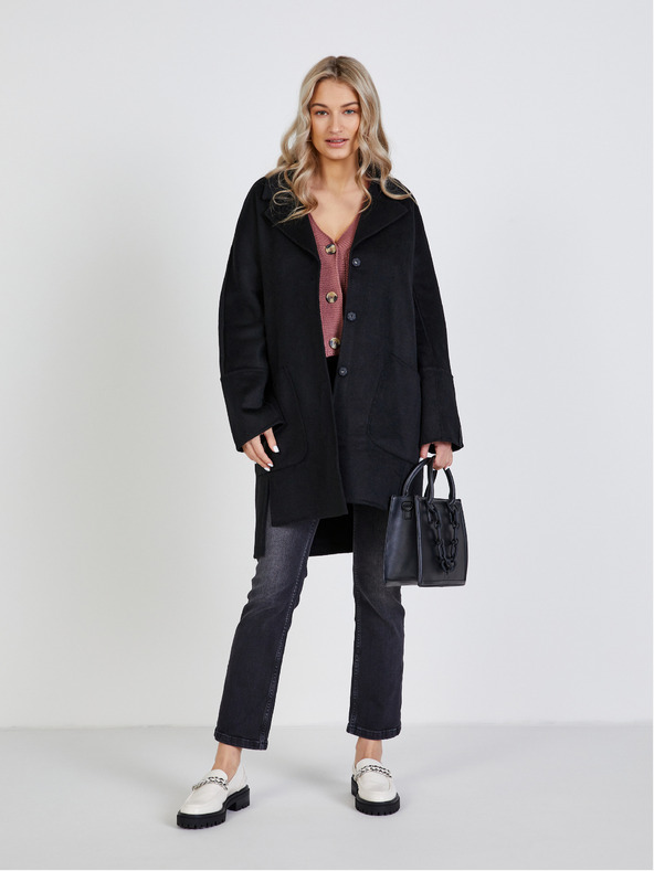 ONLY Staroružový krátky sveter ONLY Carol