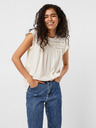 Vero Moda Krémová dámska blúzka VERO MODA Debbie