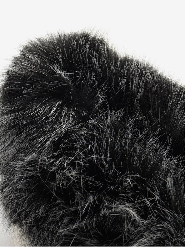 ALPINE PRO Čiernošedá dámska zimná prešívaná bunda ALPINE PRO EGYPA