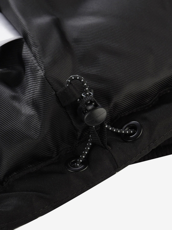 ALPINE PRO Čiernošedá dámska zimná prešívaná bunda ALPINE PRO EGYPA