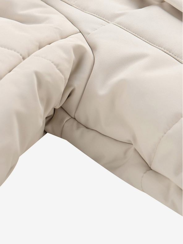 ALPINE PRO Čiernošedá dámska zimná prešívaná bunda ALPINE PRO EGYPA