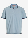 Jack & Jones Svetlomodré pánske polo tričko Jack & Jones