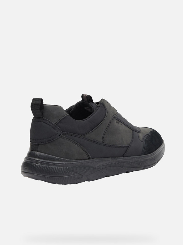 Geox Čierne pánske tenisky Geox Portello