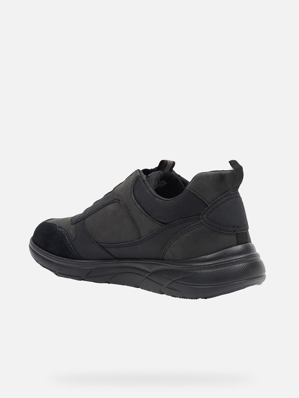 Geox Čierne pánske tenisky Geox Portello