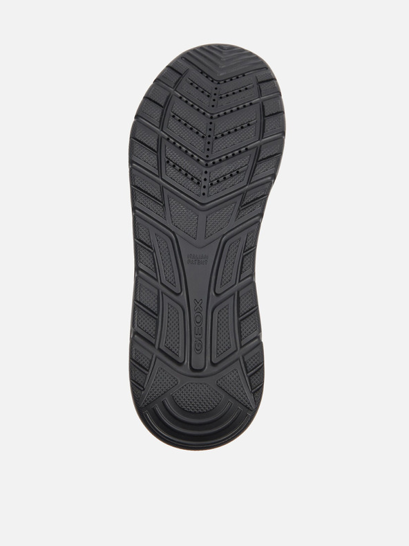 Geox Čierne pánske tenisky Geox Portello