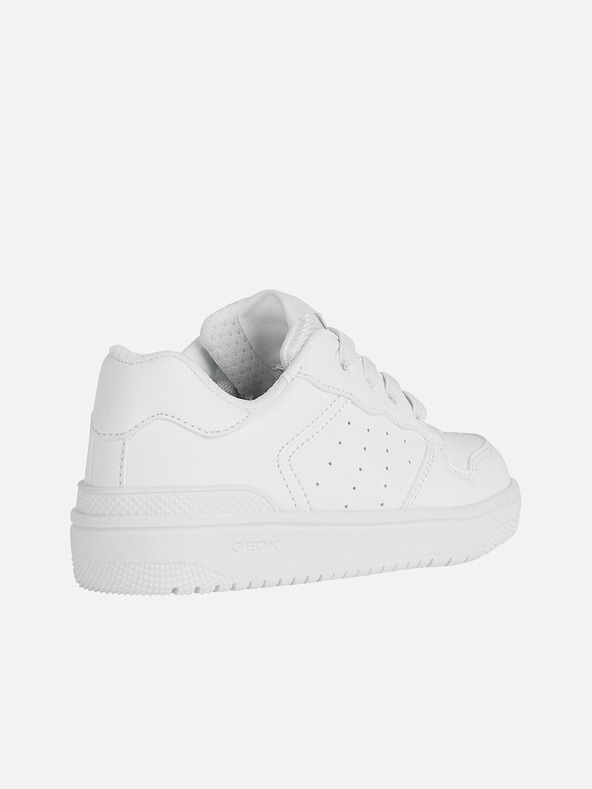 Geox Biele dievčenské tenisky Geox Washiba
