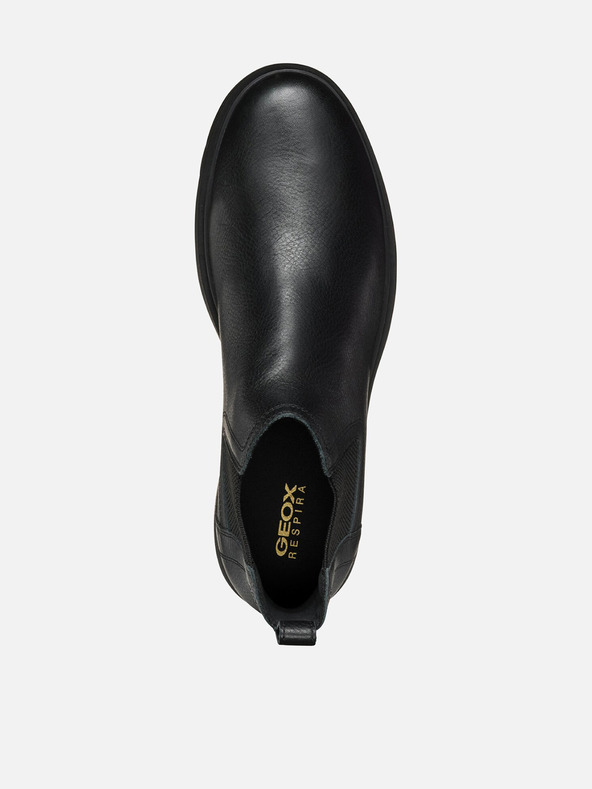 Geox Čierne pánske členkové topánky Geox Spherica EC1