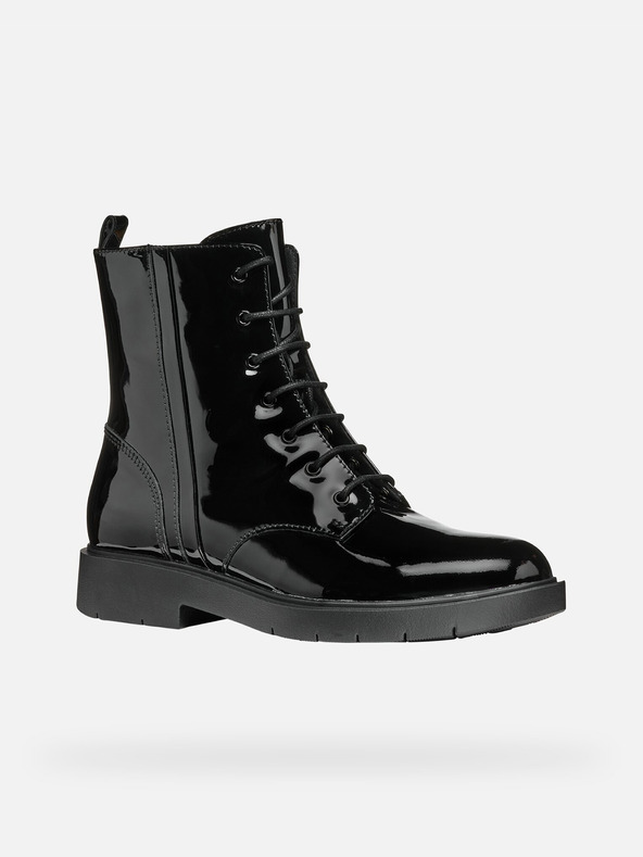 Geox Čierna dámska členková obuv Geox Spherica Ec1