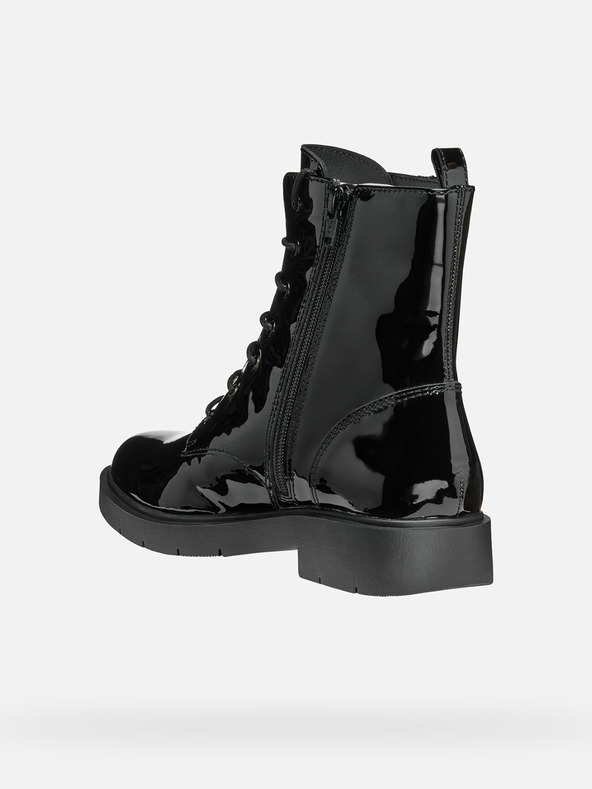 Geox Čierna dámska členková obuv Geox Spherica Ec1