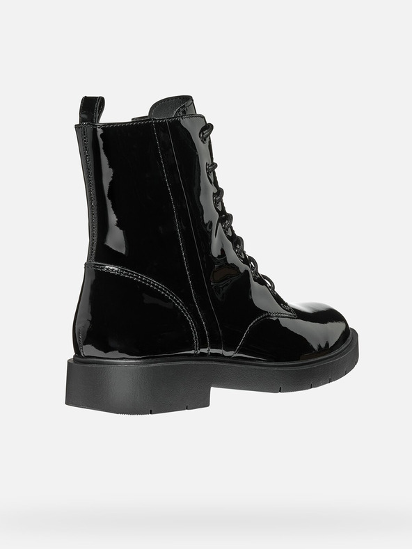 Geox Čierna dámska členková obuv Geox Spherica Ec1